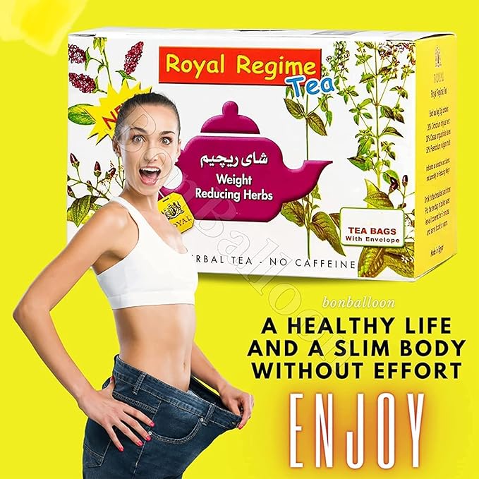 Royal Regime Detox 50 Tea Bags Weight Lose Slimming 100g