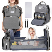 Portable Folding Crib Diaper Bag