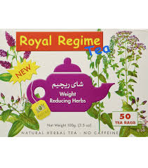 Royal Regime Detox 50 Tea Bags Weight Lose Slimming 100g