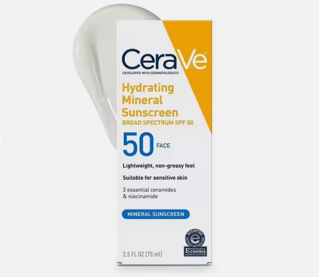 Hydrating Mineral Sunscreen Broad Spectrum SPF 50